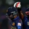 Sri Lanka has scored 153 runs in 44 overs, while 5 wickets have been taken